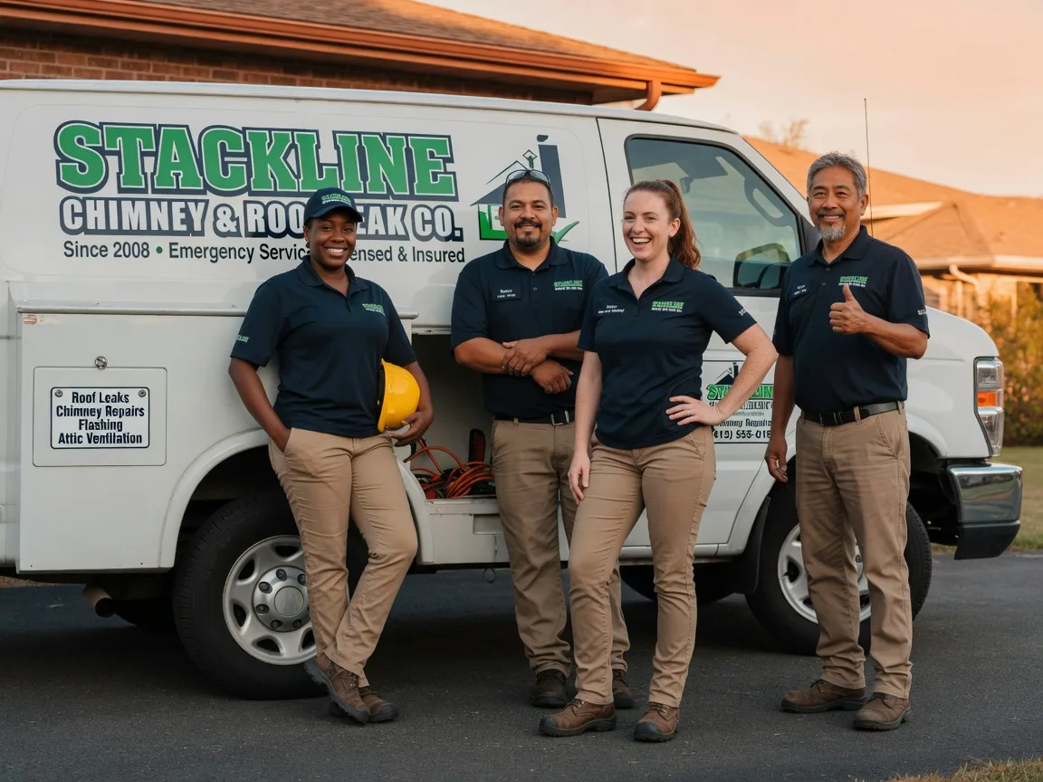 Chimney flashing repair company in Port Arthur, TX